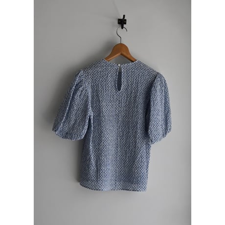 R&D.M.CO- TRELLIS C.S BALLOON SLEEVE BLOUSE