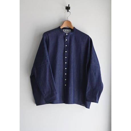 R&D.M.CO- COTTON DENIM BAGGY SHIRT