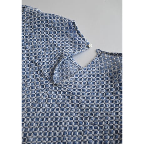 R&D.M.CO- TRELLIS C.S BALLOON SLEEVE BLOUSE