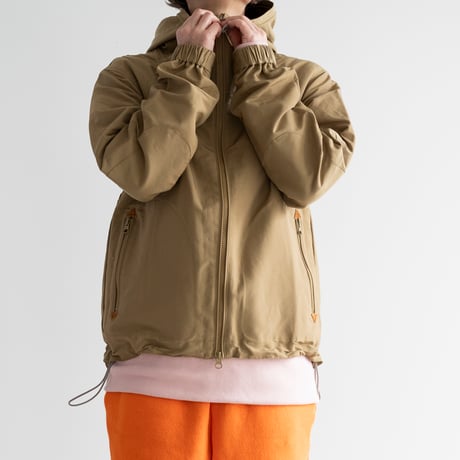 MASTER&CO.60/40クロスフードアノラック/beige