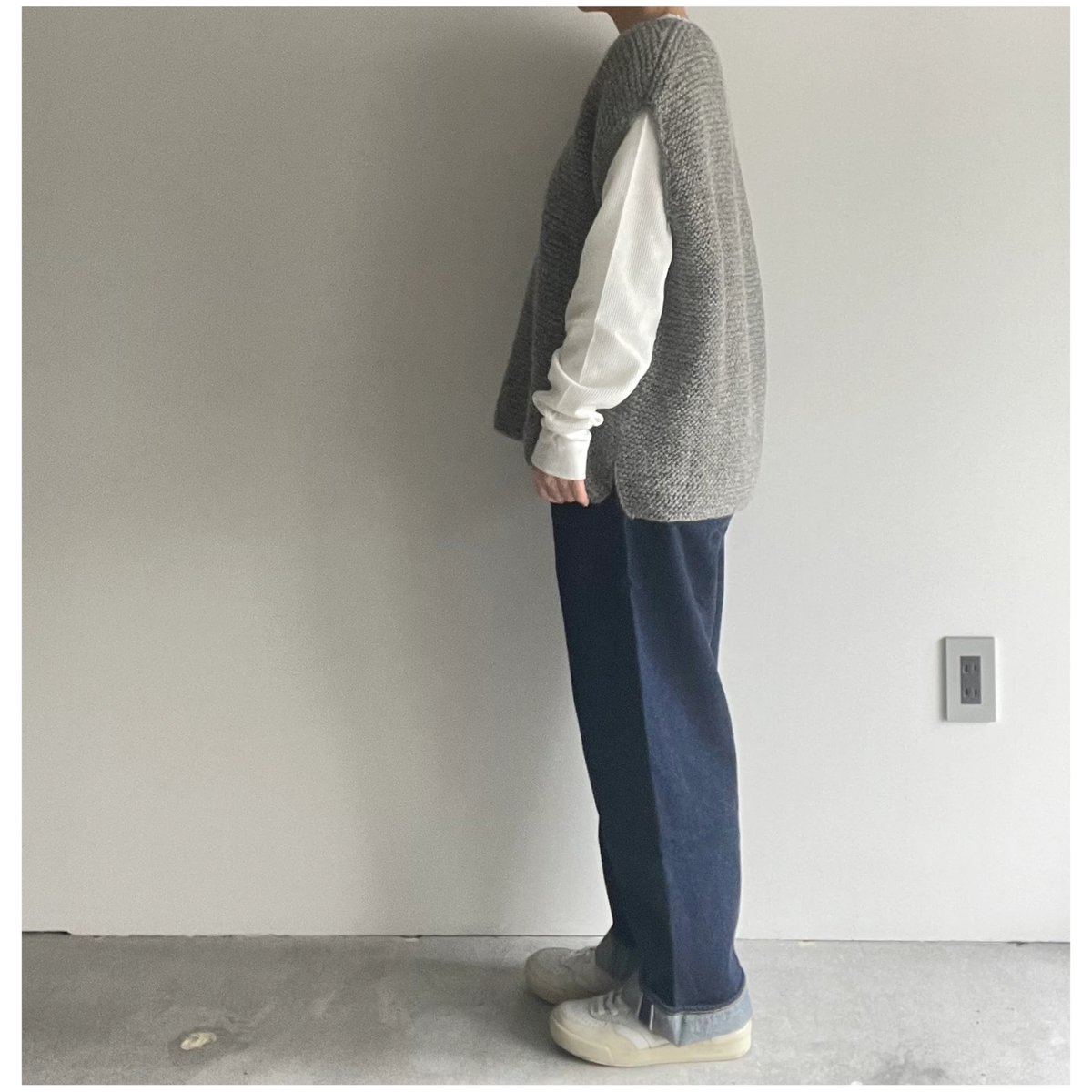 ゴーシュ アルパカウールハンドニットベスト | ANOUCK