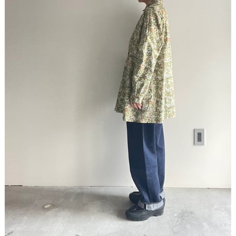 R&D.M.CO- WILD BERRY FIELD LAWN OVERSIZED SHIRT