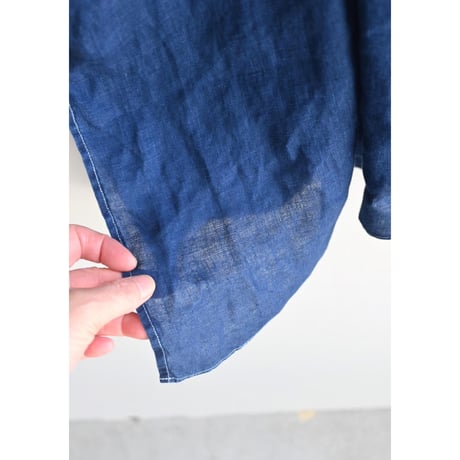エシュペー INDIGO LINEN ONEPIECE