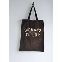 OMT PRINT VELVET TOTE BAG/brown