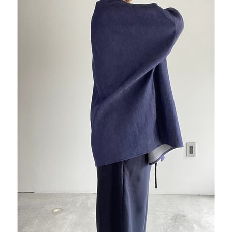 R&D.M.CO- COTTON DENIM BAGGY SHIRT