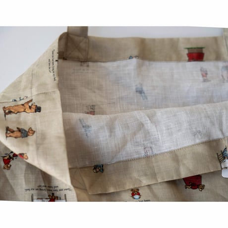 R&D.M.CO- BROWN BEARS TOTE BAG