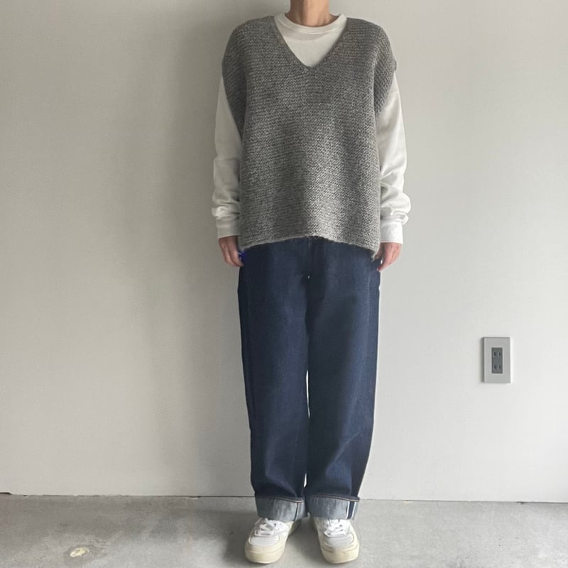 ゴーシュ アルパカウールハンドニットベスト | ANOUCK