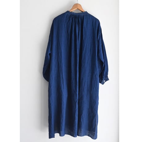 エシュペー INDIGO LINEN ONEPIECE