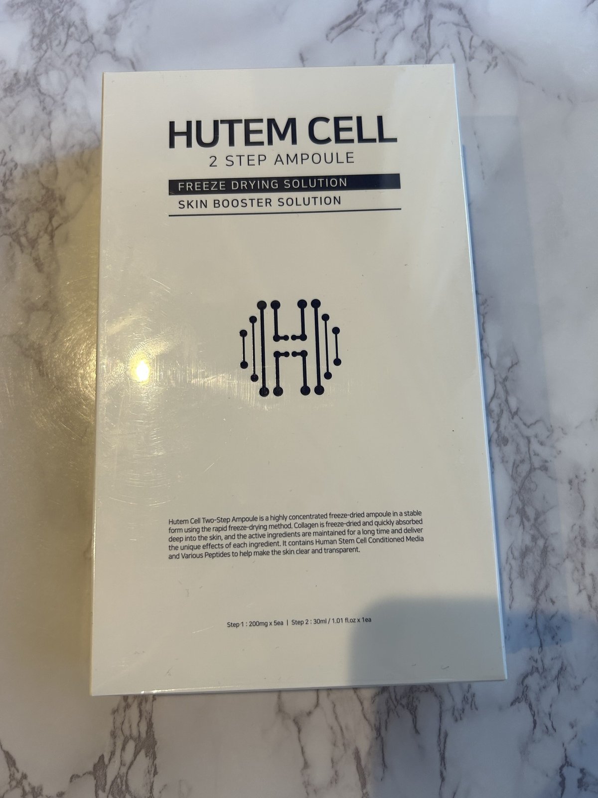 ヒト幹細胞7％美容液】HUTEMCELL Skin Booster Solution | B