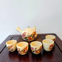 九谷焼　春仙窯　ミニ茶器セット