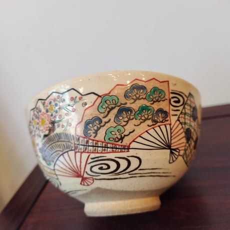 色絵茶碗