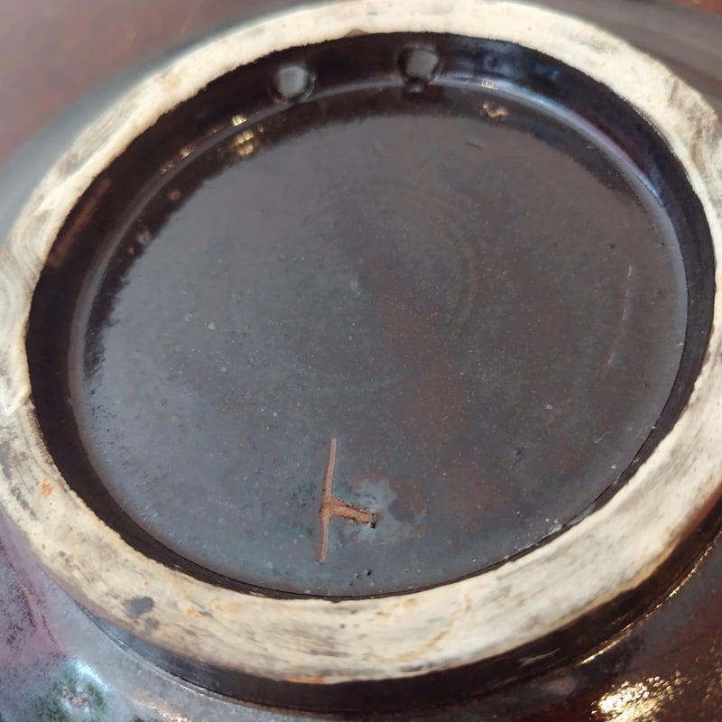 皿 沖縄 やちむん 金城敏男 | 古道具オノフオノフ