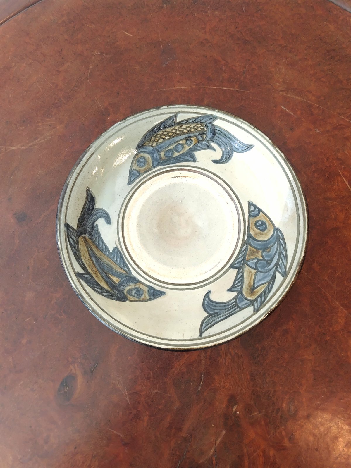 やちむん 皿 金城敏男 | 古道具オノフオノフ