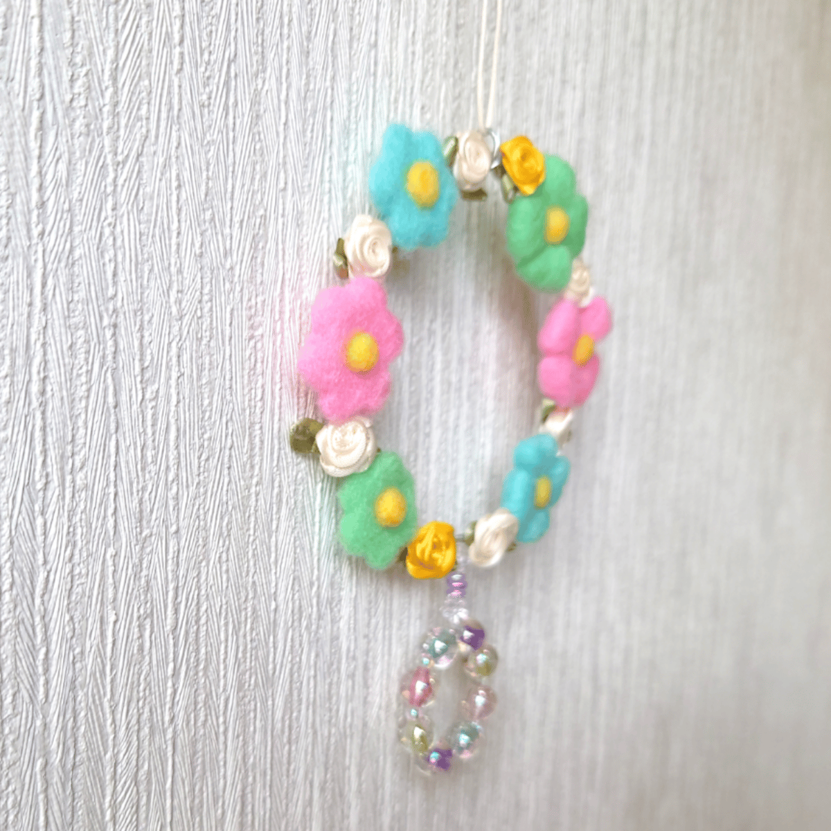 オーダーメイドリース　羊毛フェルト KIRARI》羊毛フェルトリース | aromacraftプチグレン