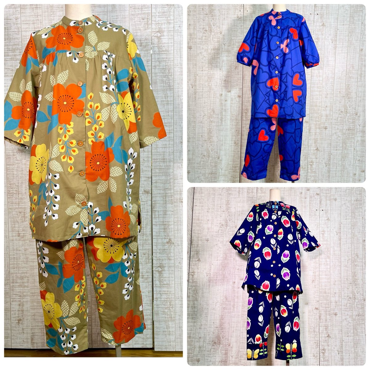 オーダー専用＊浴衣地ワンピース＆セットアップ13着