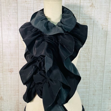 着物リメーク、ワンピース&ストール&ターバン 付け下げ 着物 ロング ワンピース ドレス リメイク 重ね衿 襟 帯