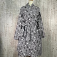 持ち込みオーダー＊古典柄浴衣反物でフレアードレスコートmen's