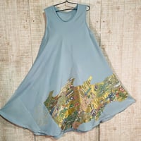 持ち込みオーダー＊寿光織＊王朝絵巻＊テントラインワンピースＬ～ＬＬ