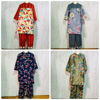 オーダー専用＊セットアップ５着＆前開きワンピース＆ボリューム袖ワンピース