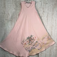 持ち込みオーダー＊寿光織＊葵祭＊テントラインロングワンピースＬ～ＬＬ