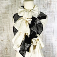 希少＊正絹振袖反物でふわふわ＆ひらひらギャザーストール