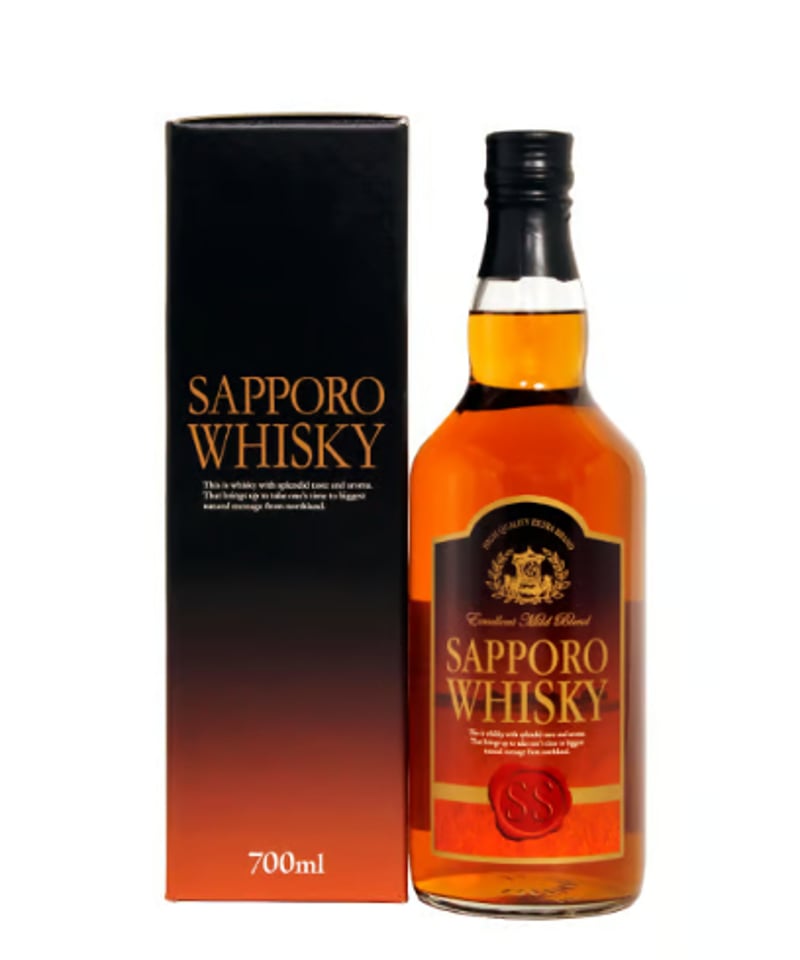 サッポロウイスキーSS 43% 700ml【12本入ケース販売】《送料無料 サッポロウイスキーSS 43% 700ml【12本入ケース販売】《送料無料