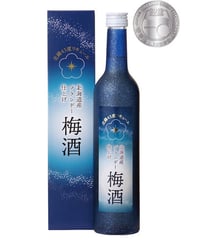 北海道産ブランデー仕上げ梅酒 12％ 500ml 【12本入ケース販売】《送料無料》