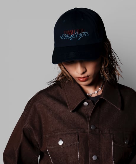 “CONNECTION” cap(navy)