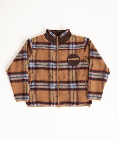 reversible boa jacket (Multi brown)