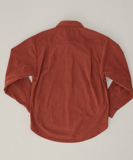 Corduroy Shirts Jacket(Carrot)