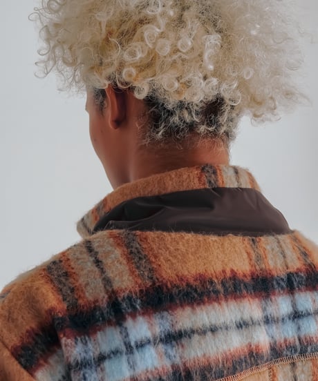 reversible boa jacket (Multi brown)