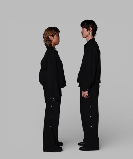 stellar twill slacks(black)