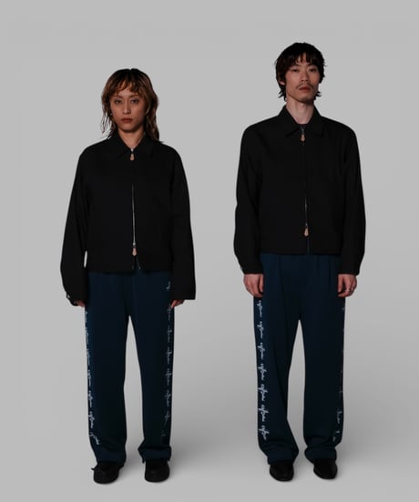obscured beauty twill jacket (black)