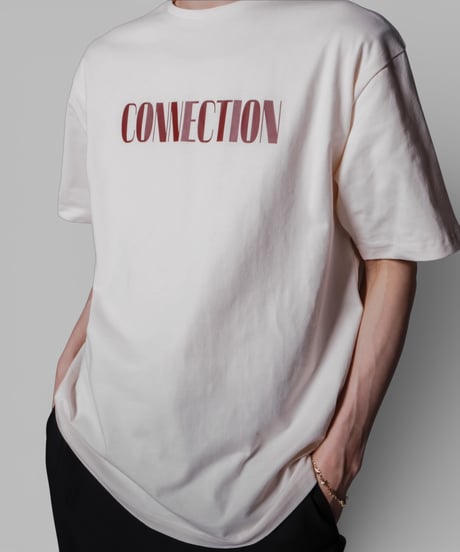 CONNECTION FES Print tee(white)
