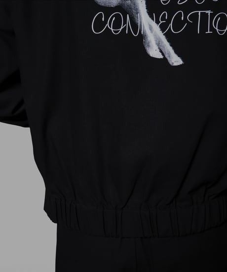 obscured beauty twill jacket (black)