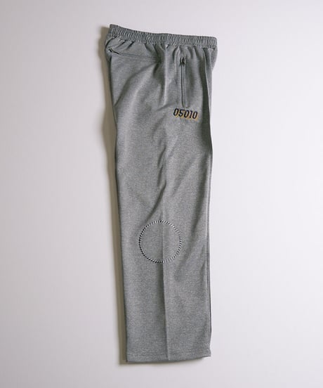 embroidery wakka pants(mix gray)