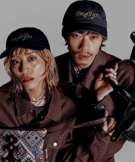 “CONNECTION” cap(navy)