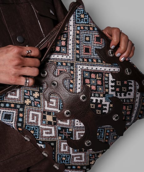 southwestern concho bag(brown)