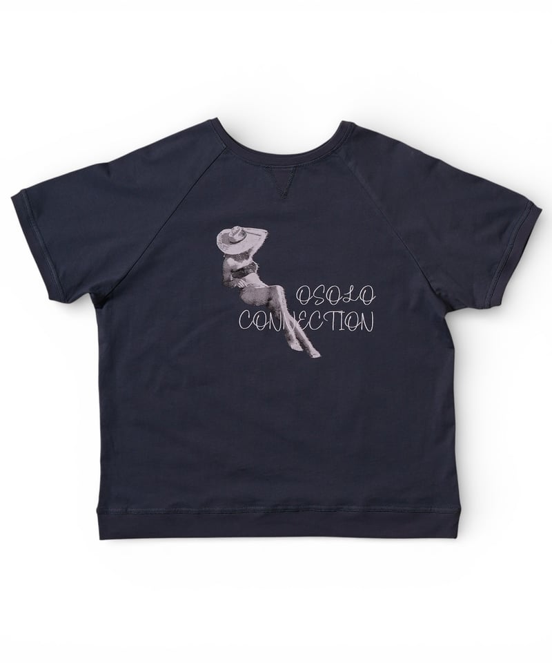 obscured beauty tee(dusty navy) | osolo Connection