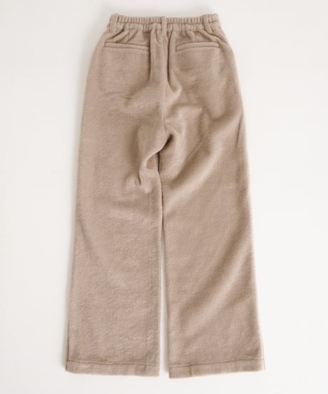 micro fleece slacks (Beige)
