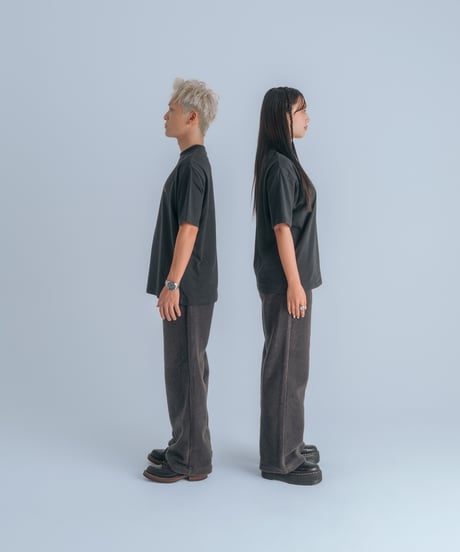 matchstick print tee (Black)