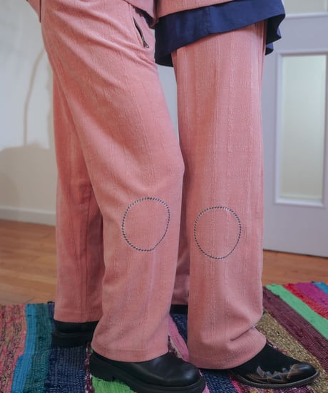 comfortable wakka pants(smoke pink)