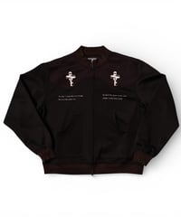 key logo western track jacket(black)