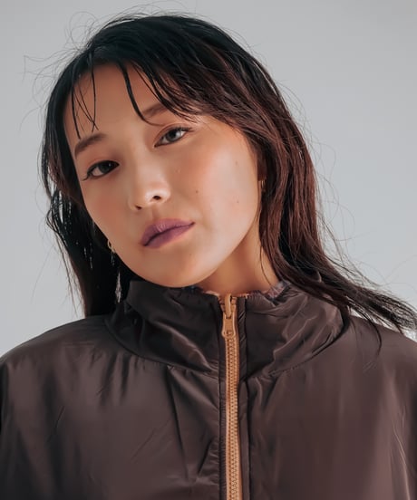 reversible boa jacket (Multi brown)