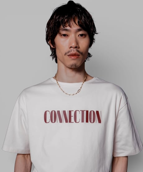 CONNECTION FES Print tee(white)