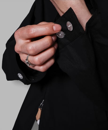 obscured beauty twill jacket (black)