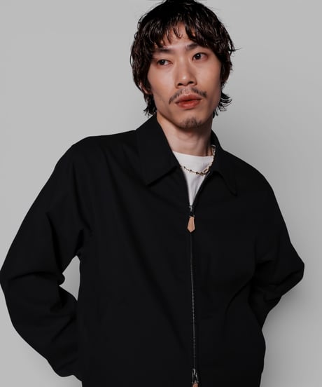 obscured beauty twill jacket (black)
