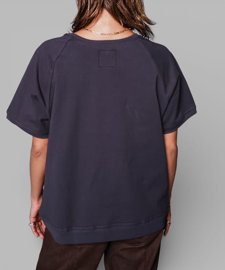 “ACE” retro raglan tee(charcoal)