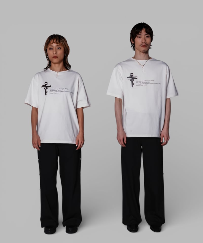 key logo print tee(white) | osolo Connection