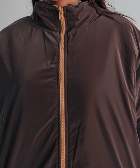 reversible boa jacket (Multi brown)